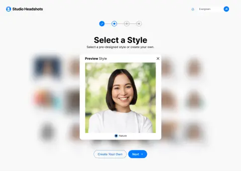 Preview a style Preview a style