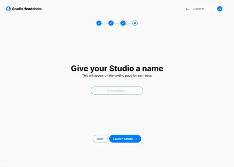 Name your studio Name your studio