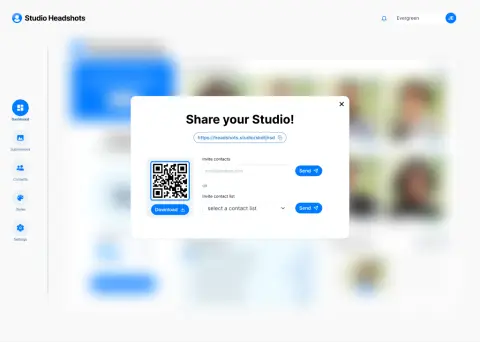 Share your studio Share your studio